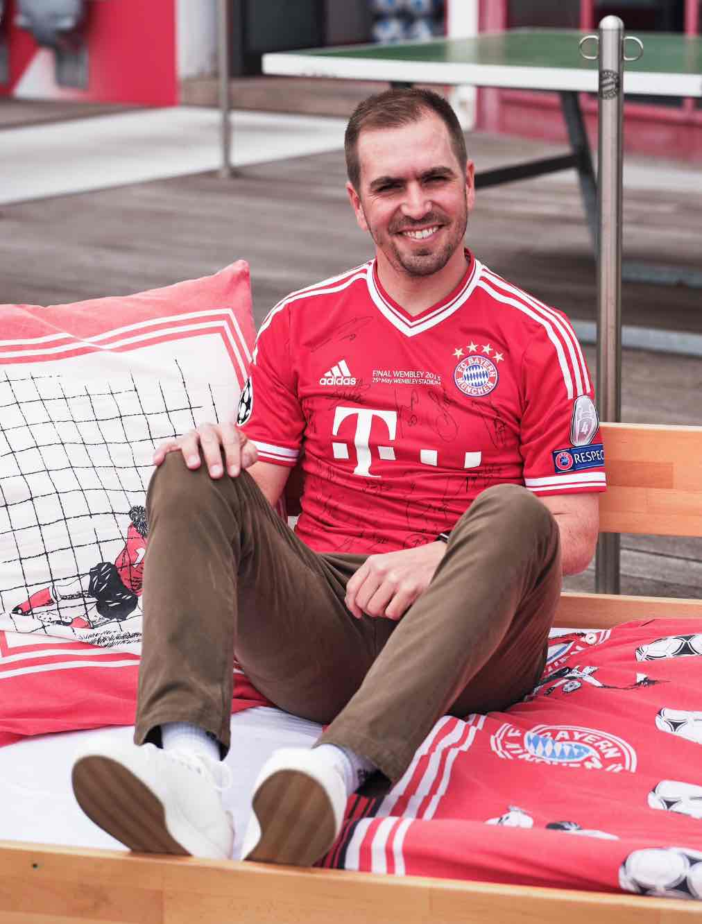 Desayuno simbolico tras el doblete del Bayern Munich