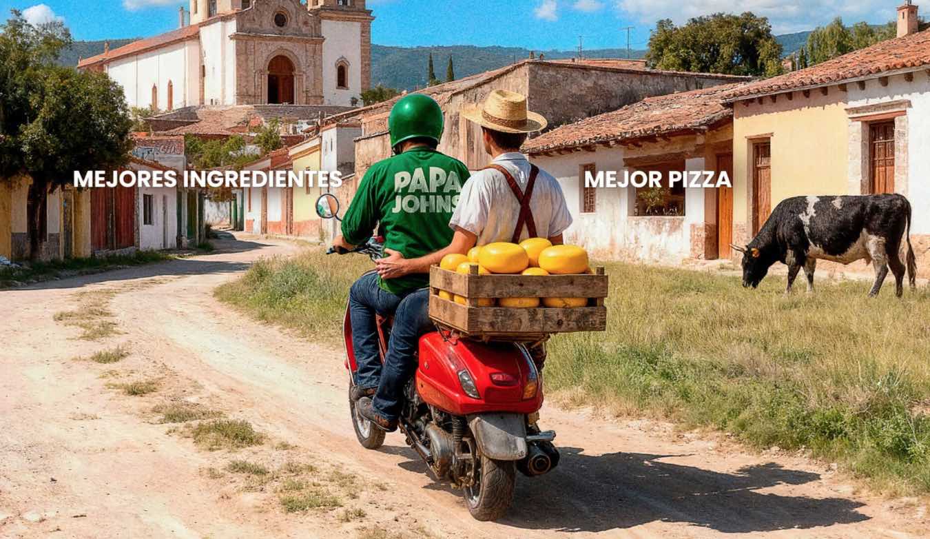 Papa Johns destaca la historia detras de cada pizza